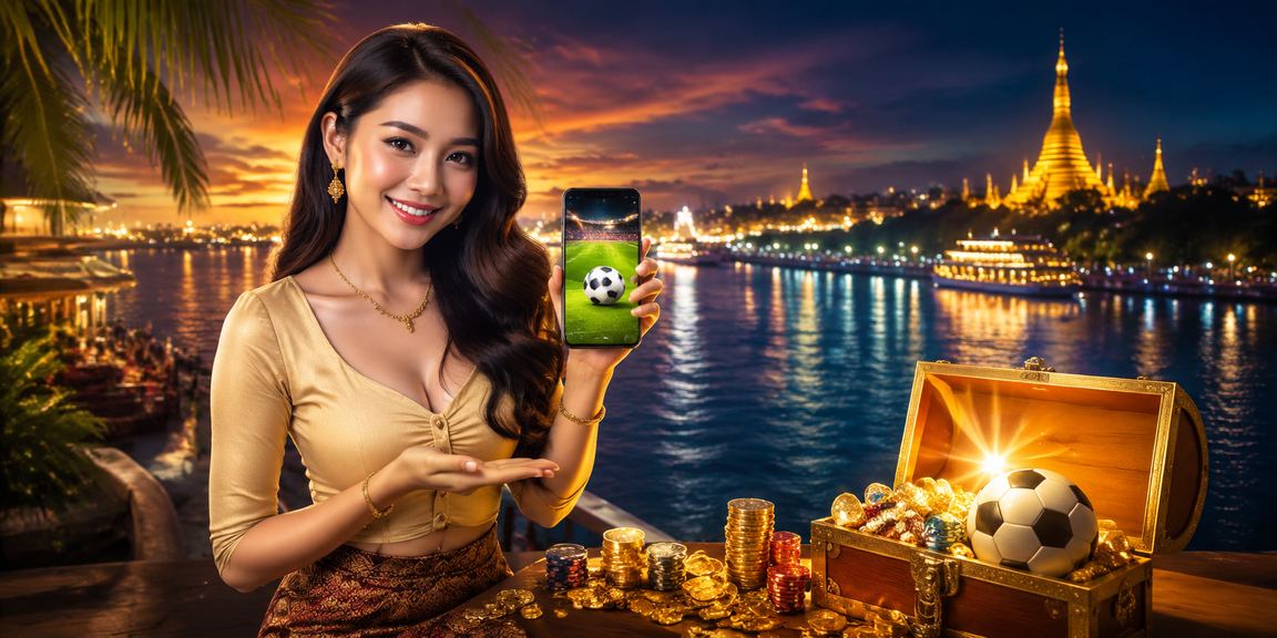 myan77 yangon river football betting beach
